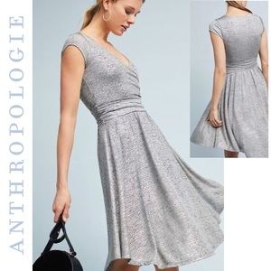 🆕Anthropologie | Maeve Silver Tamera dress, Sz S